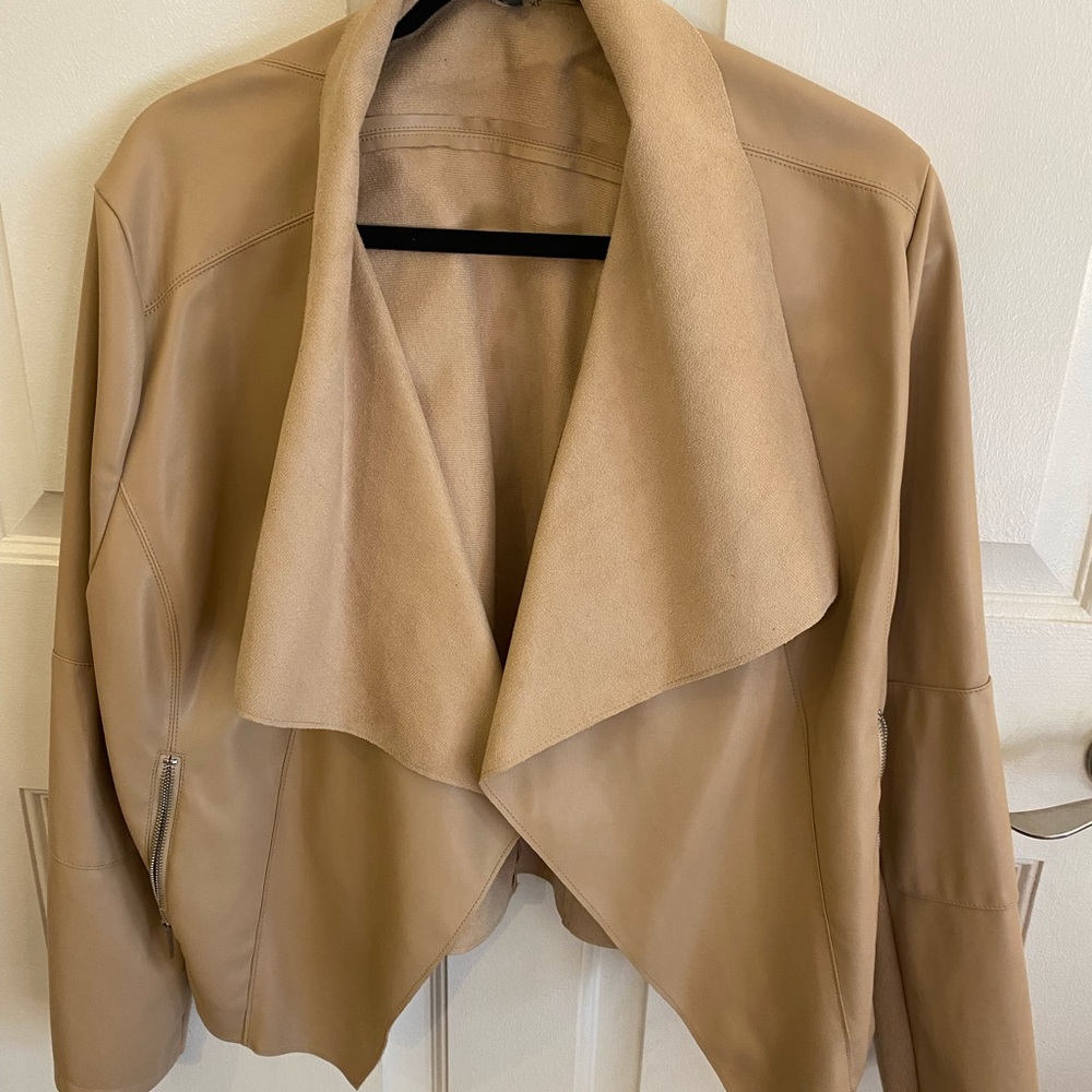 Vegan leather jacket